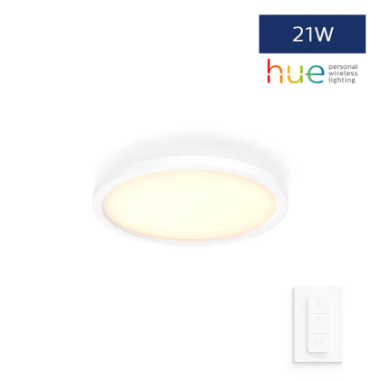 Philips Hue Aurelle 21W 圓形超薄天花燈